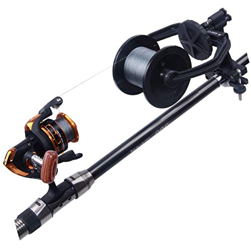 Fishing Line Spooler System - Portable Fishing Line Winder Reel Spooler Spooling Station Baitcast Line Spooling Machine Fishing Tool (Best Fishing Line Spooling Station)