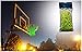 Glow in The Dark Basketball Goal Hoop - Solar Lighted Glowing Net - Night-Time Outdoor Hoop - Net Replacement