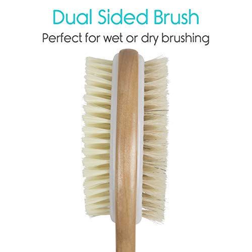 1 Vive+Shower+Brush+Exfoliator+Exfoliating