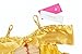 ReliBeauty Little Girls Princess Belle Costume Sleeveless Layered Dress up, Yellow, 6X