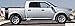 2 X stickers Truck Bed or Car Stripe Compatible with Dodge Hemi turbo Ram pick up