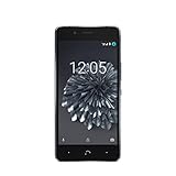 BQ Aquaris X5 Plus - Smartphone libre Android de 5' (WiFi, NFC, 4 G, memoria interna de 32 GB, 3 GB de RAM, cámara de 16 MP), negro y gris antracito