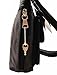 Concealed Carry Cross Body Leather Gun Purse with Slash Resistant Strap