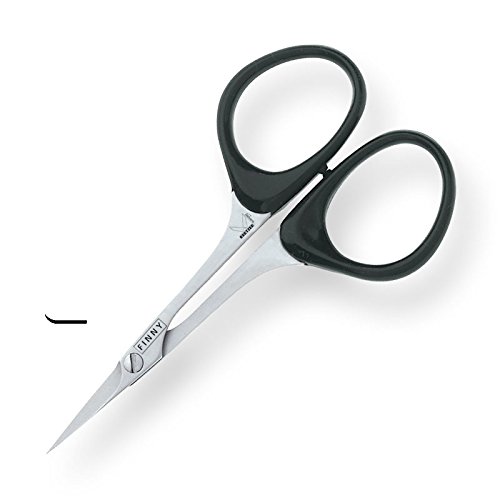 Kretzer Finny 765609 (65609) 3.5"/ 9cm - Cuticle / Embroidery / Fly-fishing / Thread Scissors, Curved Blades