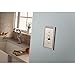 Franklin Brass W35062-SN-C Classic Beaded Switch/Duplex Wall Plate/Switch Plate/Cover, Satin Nickel