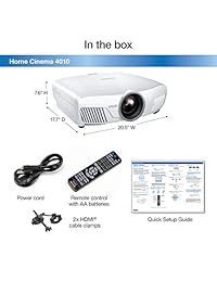 Epson Home Cinema 4010 4K PRO UHD 3 Chip Projector with HDR