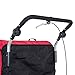 Aosom Elite 360 Swivel Bike Trailer for Kids Double Child Two-Wheel Bicycle Cargo Trailer with 2 Security Harnesses, Red