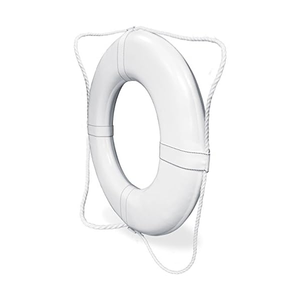 Poolmaster-55551-Coast-Guard-Approved-Ring-Buoy-30-Diameter
