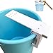 Plank Mouse Trap From Natural Wood - Humane Bucket Rat Trap - Walk The Plank Mouse Trap Auto Reset - No Drilling Required - Kill Or Live Catch Mice/Other Pests/Rodents No Toxic & No Poison