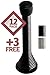 Jack N’ Drill 15 Pack Spring Door Stoppers for Bottom of Door, Child & Pet Friendly, 3.1