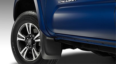 Genuine toyota tacoma mudguard set pt345-35170. black 4…