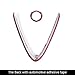 LLKUANG Carbon Fiber Style ABS Plastic Front Grills Decoration Frame Trim for Alfa Romeo Giulia 2017 2018 2019