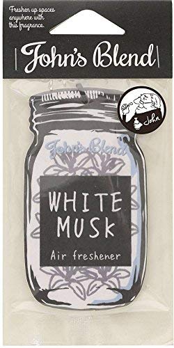 ノルコーポレーション John’s Blend エアーフレッシュナー WHITEMUSKの商品画像