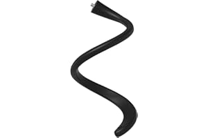 Holicfun Flexible Twist Mount for Indoor and Outdoor Security Cameras, Unversally Compatible with Ring, Blink, Eufy, Google Nest, Wyze, Arlo, Simplisafe and Other Cameras - Black