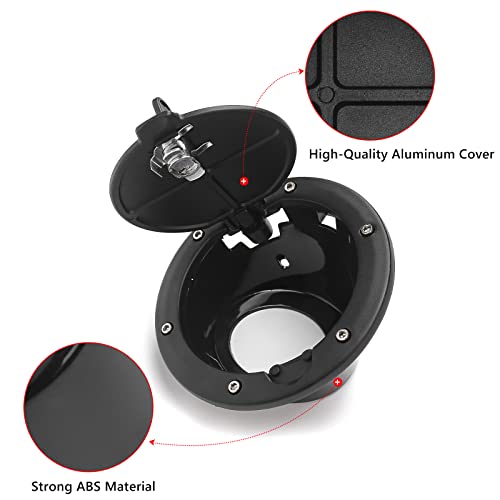 DKMGHT Jeep Lock Gas Cap Cover for Jeep Wrangler Pricepulse