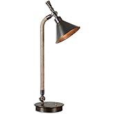 Uttermost Duvall Task - 1 Light Task Lamp - 24 inches Wide by 7.75 inches deep