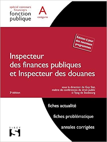 Fiche metier inspecteur des douanes, des finances publiques ou du travail