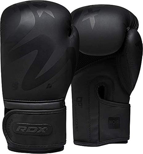 thumbnail image 2 of RDX Shin Guards For MMA, Muay Thai & Kickboxing – Maya Hide Leather, KARA Series Foam Protection, Hook & Loop Straps, Sparring & Training Pads 2 of 14