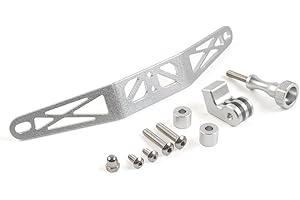 Cnsodo15 Aluminum Camera Mount Holder Windshield Rack Bracket Silver For BMW R1200RT 2014 2015+ R1250RT All year Motorbike