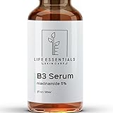 Niacinamide 5% Vitamin B3 Serum - Best Anti Aging Face Cream - Tightens Pores, Reduces Wrinkles, Boosts Collagen &amp; Repairs Skin - 1 Oz