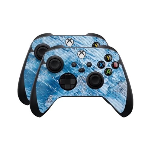 Carbon Fiber Skin Compatible with Microsoft Xbox Series X|S Controller (2 Pack)…
