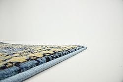 Unique Loom Taftan Collection Border Geometric