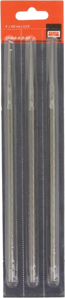 Bahco LIMAS PARA CADENAS 8, 5.2 - PA168-8-5.2-3P - 16 inches - CHAINSAW_CHAIN