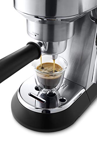 De'Longhi Dedica Style EC 685.M Espresso Siebträgermaschine, Espressomaschine mit Professioneller Milchschaumdüse, nur… – Bild 3