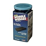 Hard Plastic Wobble Wedges / Leveling Shims, 75-Pieces (Black) (Black)