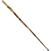 SE Survivor Series 55" Hand Carved Wolf Hiking Stick, Weatherproof, Rope Wrapped, Metal Tip - WS626-55RW