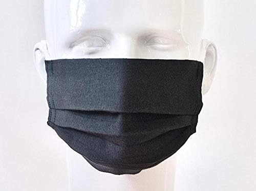Pack of 4 - Breathable Face Mask, 3-Layer 100% Cotton Unisex Reusable and Washable with Oekotex Layer for Comfortable Daily wear… - Image 3