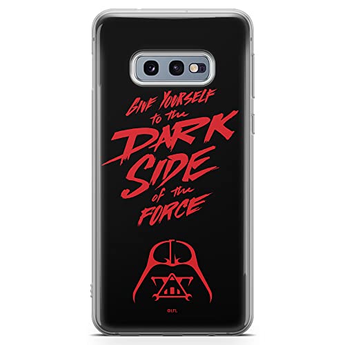 Funda para teléfono móvil de ERT GROUP para Samsung S10e Original y con Licencia Oficial de Star Wars con diseño Darth Vader 020 Adaptada a la Forma del teléfono móvil, Funda Hecha de TPU