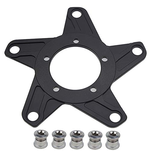BDSNAIL Motor Bike Gear Adapter 36V/48V mid Drive Chainring Spider 104BCD 130BCD for bafang 8fun