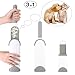 ASINNO Pet Hair Remover with Self-Cleaning Base, Grey, L
