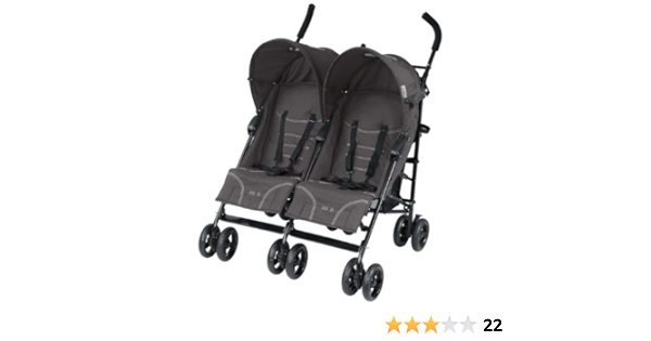 mia moda double stroller
