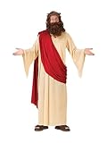FunWorld Jesus Costume With Crown and Beard