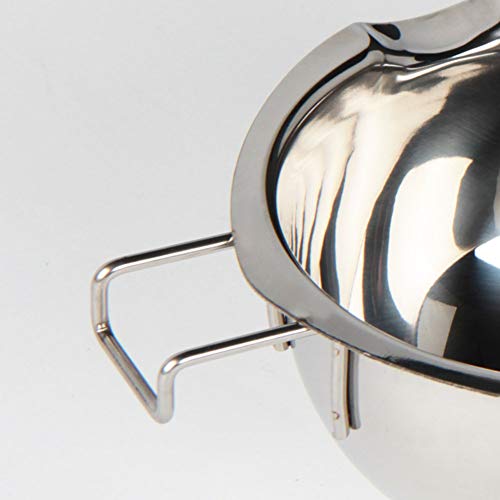 304 Stainless Steel Double Boiler,Candle Making Kit,Melting Pot for Butter Chocolate Candy Butter Cheese Caramel - Thumbnail 7