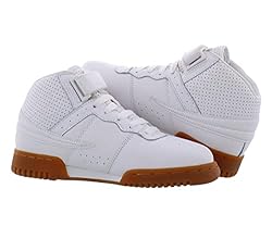 Fila unisex-child F-13,White/White/Gum,6 Big Kid