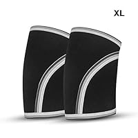 Cuikapu Elbow Support Sleeves Compression Arm Sleeve for Tendinitis,Arthritis,Tennis,Golf,Gym,Weightlifting - Lightweight Best for Men Women - 1 Pair Elbow Protector (Size : X-Large)