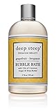Deep Steep Bubble Bath - Grapefruit Bergamot - 17 Ounce