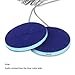 MMUSS Sleep Ultra Thin Pillow Speakers Wired with Mic, Control Button for Sleep Headphones. Headband Headphone Replacement