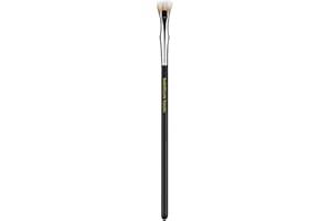 Bdellium Tools Professional Makeup Brush - Maestro Series 730 Bent Mascara Fan - With Soft Synthetic Fibers, For Applying Mascara (Black, 1pc)