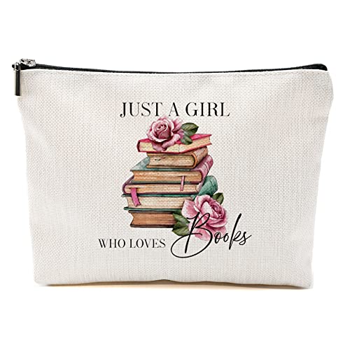Book Lovers Gifts Makeup Bag Bookish Gifts for Book Lovers Girls