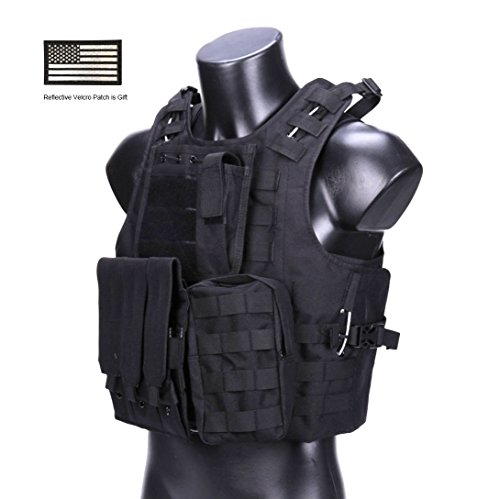 Hannah fit tactical molle airsoft vest paintball combat…