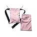 Yesito Mastectomy drainage pouch and Shower pouch for Post Mastectomy Support (Pale pink)
