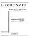 Portnoff: Russian Fantasia No. 2. D-Minor: Miniature-Fantasias For Violin and Piano