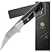 KESSAKU Tourne Peeling Paring Knife - 3 inch Bird's Beak - Dynasty Series - Razor Sharp Kitchen Knife - Forged ThyssenKrupp German High Carbon Stainless Steel - G10 Garolite Handle with Blade Guard