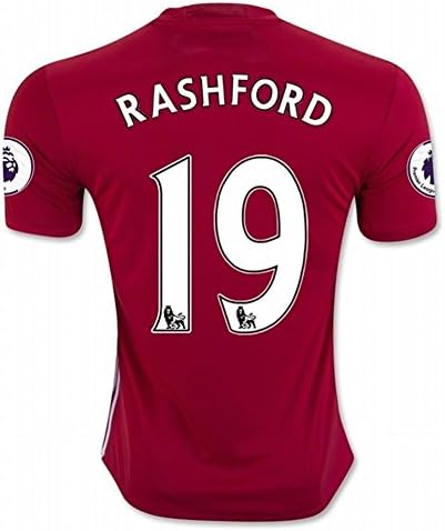 2016 17 Manchester United New Season 19 RASHFORD Home Soccer Jersey Red