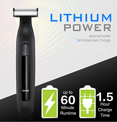 Beard Trimmer for Men, Hybrid Electric Cordless Rechargeable Hair, Mustache Trimmer, Shaver and Edger, IPX5 Waterproof Mens Grooming Kit, QS-029