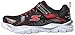Skechers Kids Electronz Blazar Sneaker (Little Kid/Big Kid),Black/Red,11 M US Little Kid